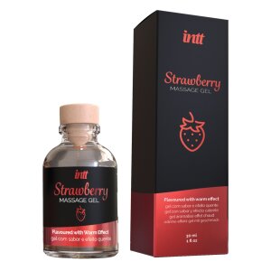 intt Massage Gel Strawberry 30ml