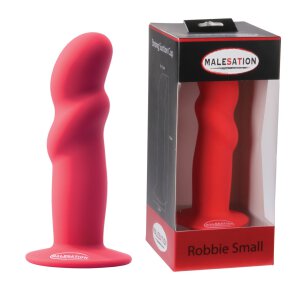 MALESATION Robbie Dildo Small Red - 13,6 cm