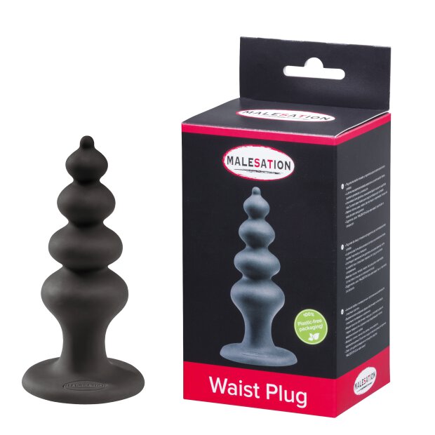 MALESATION Waist Plug - 2,5 - 5,2 cm