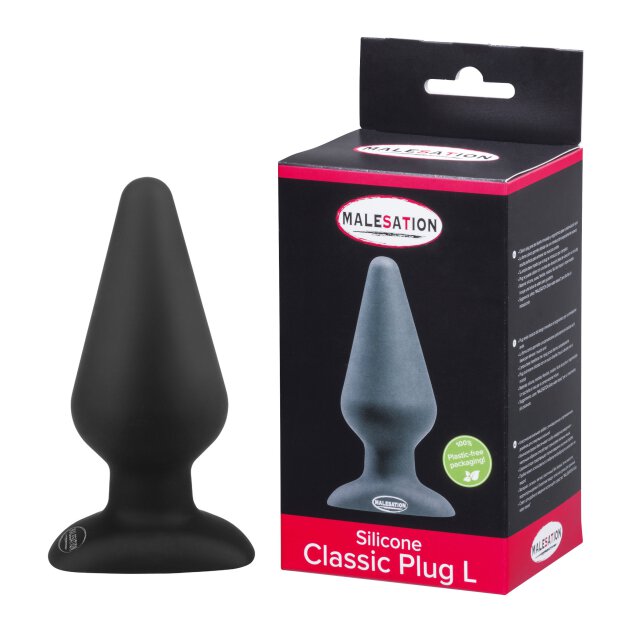 MALESATION Silicone Classic Plug L - 6,0 cm