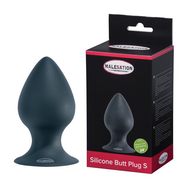 MALESATION Silicone Butt Plug S - 4,20 cm