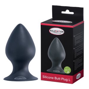 MALESATION Silicone Butt Plug L - 6,35 cm