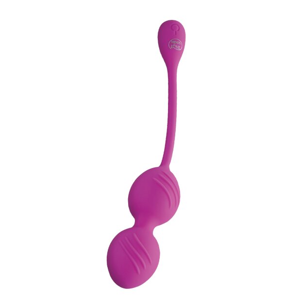 MINDS of LOVE TrainBalls Vibro Groove Duo Egg pink