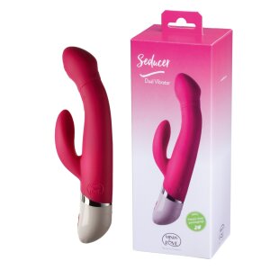 MINDS of LOVE Seducer Dual Vibrator pink
