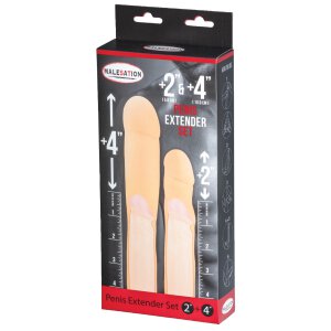 MALESATION Penis Extender Set 2 + 4