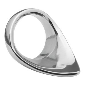 MALESATION Metal Teardrop Cock Ring