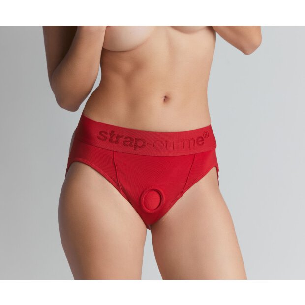 Strap-on-me Heroine Harness red XXL