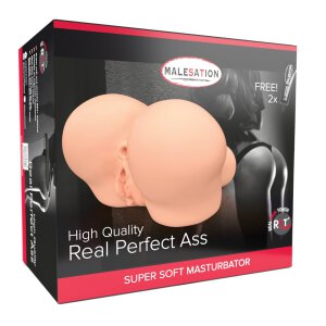 MALESATION Masturbator Real Perfect Ass