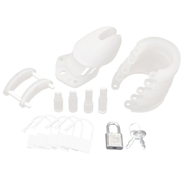 BLUE LINE C&B GEAR Silicone Chastity Cage