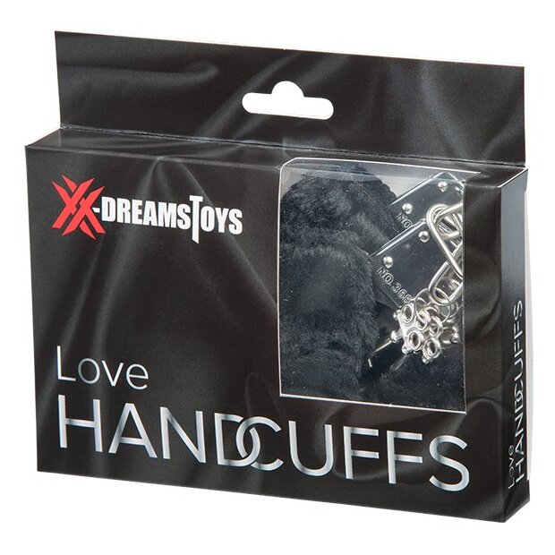XX-DREAMSTOYS Menottes damour avec peluche noir