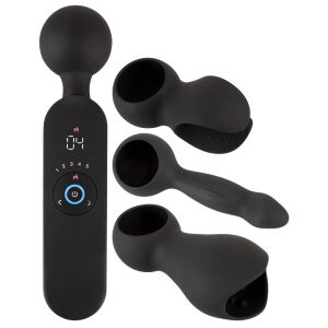 Couples Choice Wand Vibrator with 3 Attachements