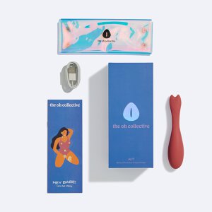 The Oh Collective Kit Vaginal & G-Spot Vibrator Coral