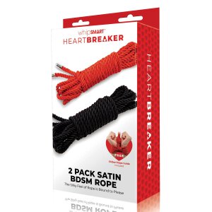Heartbreaker Silky Bondage Rope 2 Pack