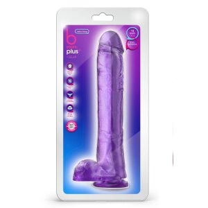 B Yours Plus Hefty N&rsquo; Hung Purple 35,6 cm
