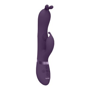 Gada - Vibrating Bunny Ear G-Spot Rabbit with Pulse Wave...