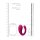 Yoko - Triple Action Vibrator Dual Prongs with Clitoral Pulse Wave