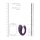 Yoko - Triple Action Vibrator Dual Prongs with Clitoral Pulse Wave