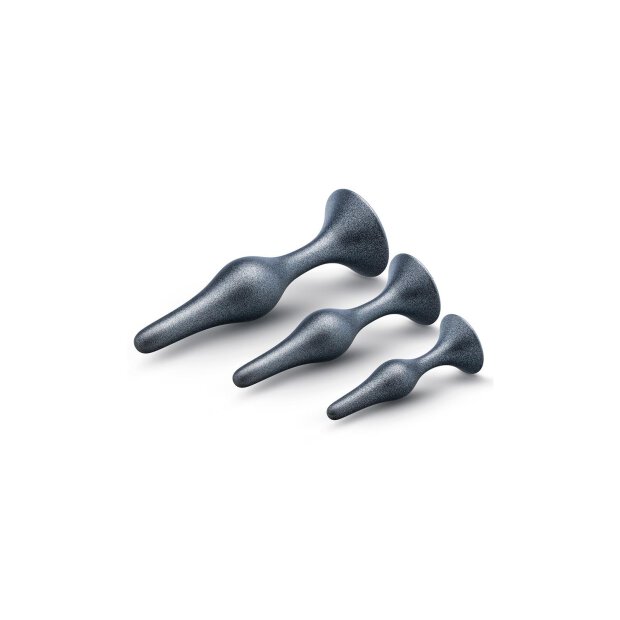 Anal Adventures Matrix Genesis Plug Kit Stellar Silver