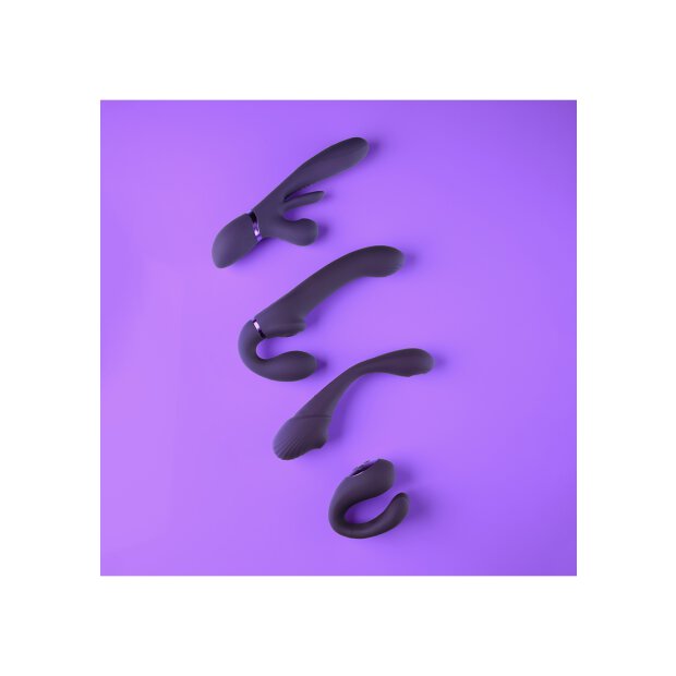 Kura - Thrusting G-Spot Vibrator with Flapping Tongue and Pulse Wave Stimulator