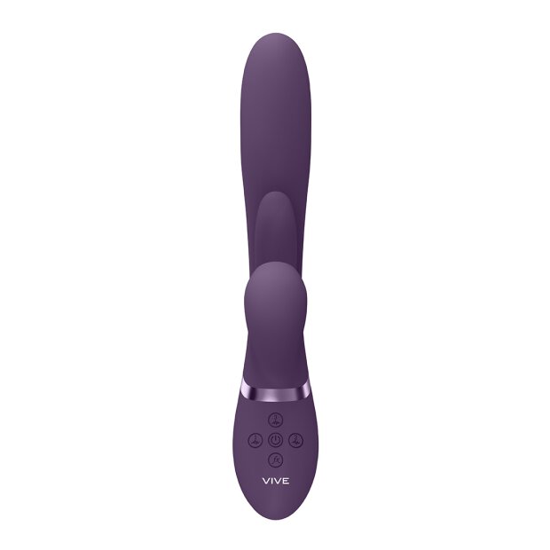 Kura - Thrusting G-Spot Vibrator with Flapping Tongue and Pulse Wave Stimulator