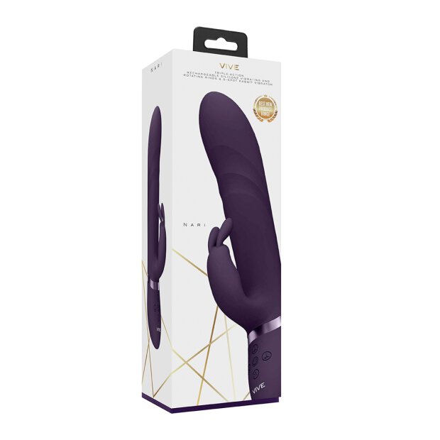 Nari - Vibrating and Rotating Beads, G-Spot Rabbit