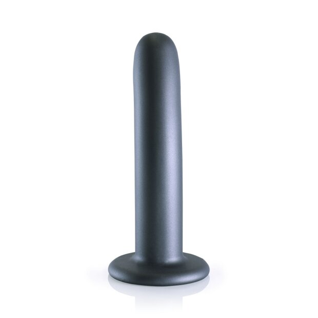 Shots Ouch! Weicher Silikon-G-Punkt-Dildo grau 14,5 cm