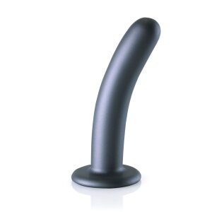 Shots Ouch! Weicher Silikon-G-Punkt-Dildo grau 14,5 cm