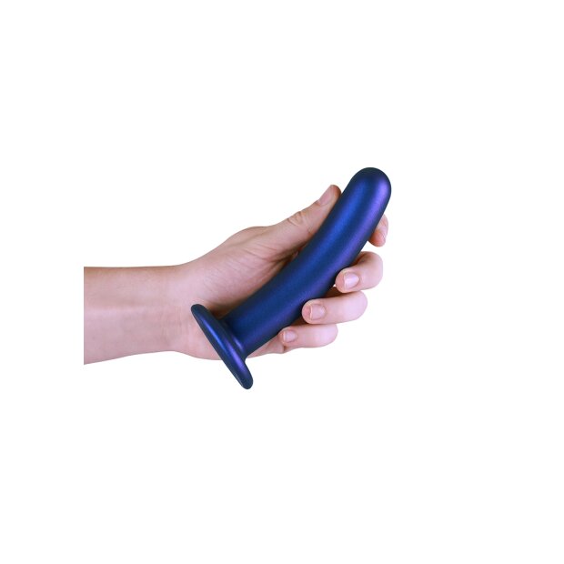 Shots Ouch! Weicher Silikon-G-Punkt-Dildo blau 14,5 cm