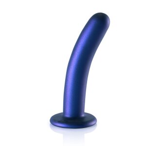 Shots Ouch! Weicher Silikon-G-Punkt-Dildo blau 14,5 cm
