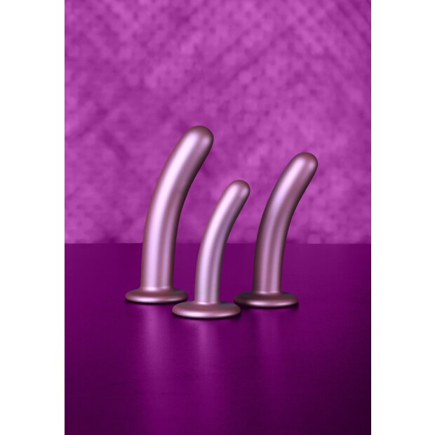 Shots Ouch! Soft silicone G-spot dildo pink 14.5 cm