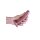 Shots Ouch! Soft silicone G-spot dildo pink 14.5 cm