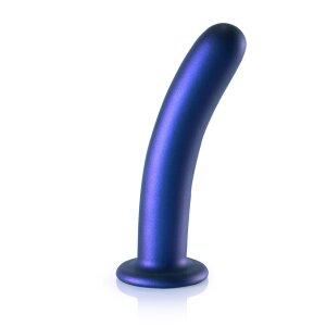Shots Ouch! Weicher Silikon-G-Punkt-Dildo blau 17 cm