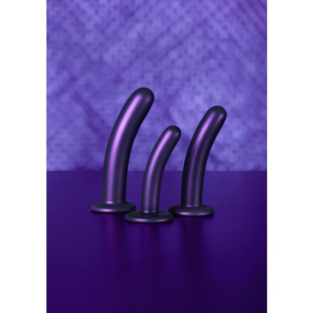 Shots Ouch! Weicher Silikon-G-Punkt-Dildo lila 17 cm