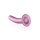 Shots Ouch! Weicher Silikon-G-Punkt-Dildo rosa 17 cm