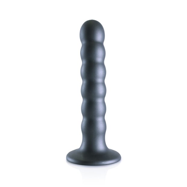 Shots - Ouch! Beaded Silicone G-Spot Dildo - 5 / 13 cm