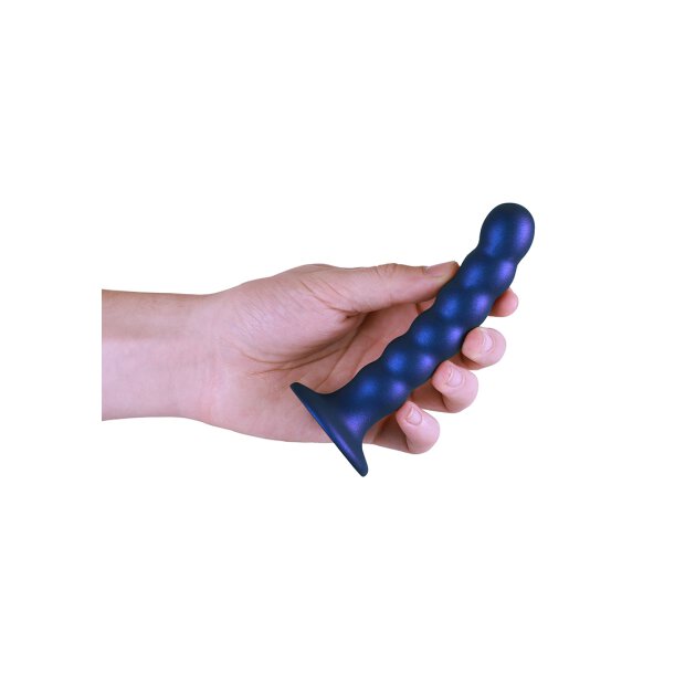 Shots - Ouch! Beaded Silicone G-Spot Dildo - 5 / 13 cm