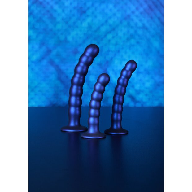 Shots - Ouch! Beaded Silicone G-Spot Dildo - 5 / 13 cm