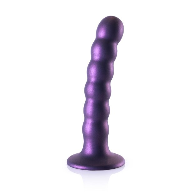 Shots - Ouch! Beaded Silicone G-Spot Dildo - 5 / 13 cm