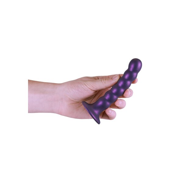 Shots - Ouch! Beaded Silicone G-Spot Dildo - 5 / 13 cm
