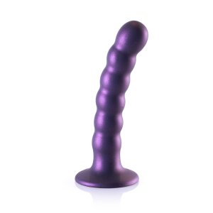 Shots - Ouch! Beaded Silicone G-Spot Dildo - 5 / 13 cm