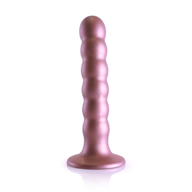 Shots - Ouch! Beaded Silicone G-Spot Dildo - 5 / 13 cm