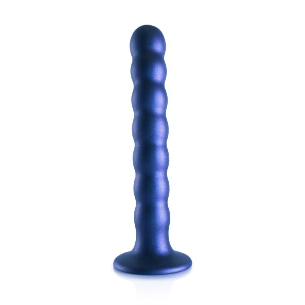Shots - Ouch! Beaded Silicone G-Spot Dildo - 6,5 / 16,5 cm