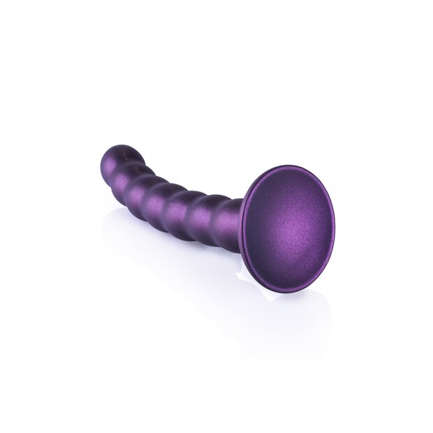 Shots - Ouch! Beaded Silicone G-Spot Dildo - 6,5 / 16,5 cm
