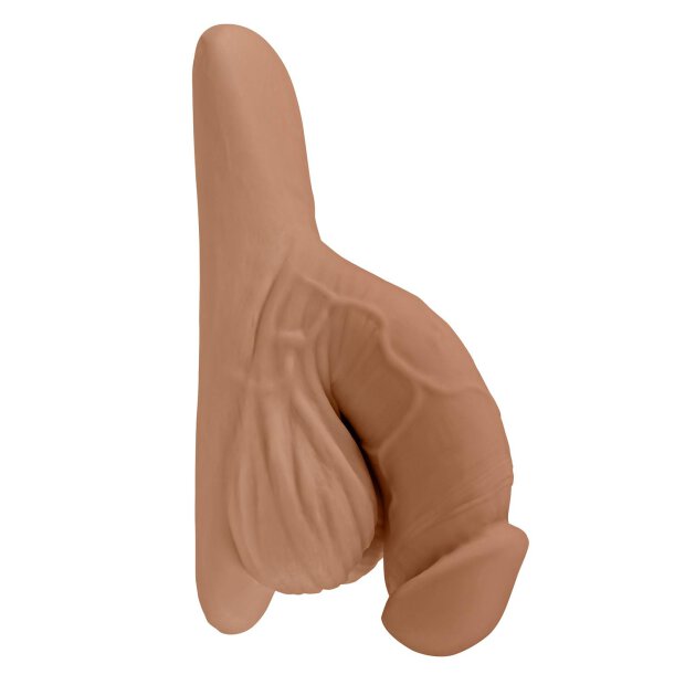 Gender X 4Inch Packer, Mocca Flesh