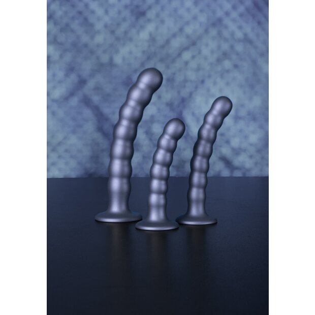 Shots - Ouch! Beaded Silicone G-Spot Dildo - 8 / 20,5 cm
