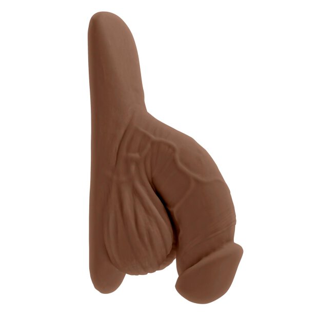Gender X 4Inch Packer, Dark Flesh