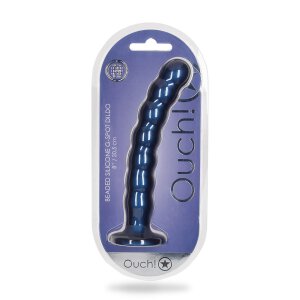 Shots - Ouch! Beaded Silicone G-Spot Dildo - 8 / 20,5 cm