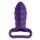 Femmefunn Versa Bullet With P Sleeve Dark Purple
