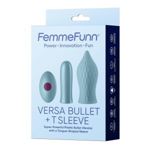 Femmefunn Versa Bullet With T Sleeve Light Blue
