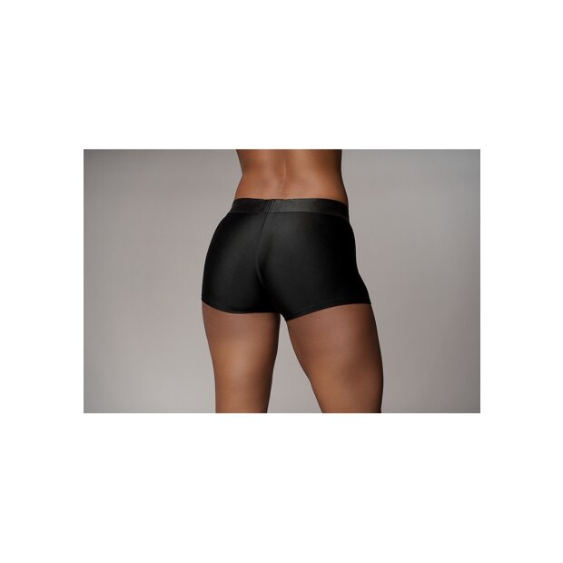 Shots Ouch! Vibrierende Strap-on Boxershorts M/L